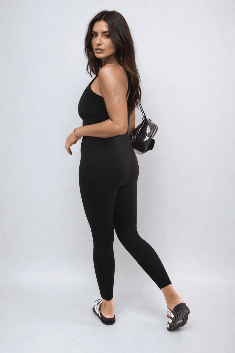 Sleeveless Bodycon Jumpsuit - Lunavitae