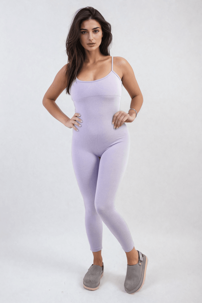 Sleeveless Bodycon Jumpsuit - Lunavitae